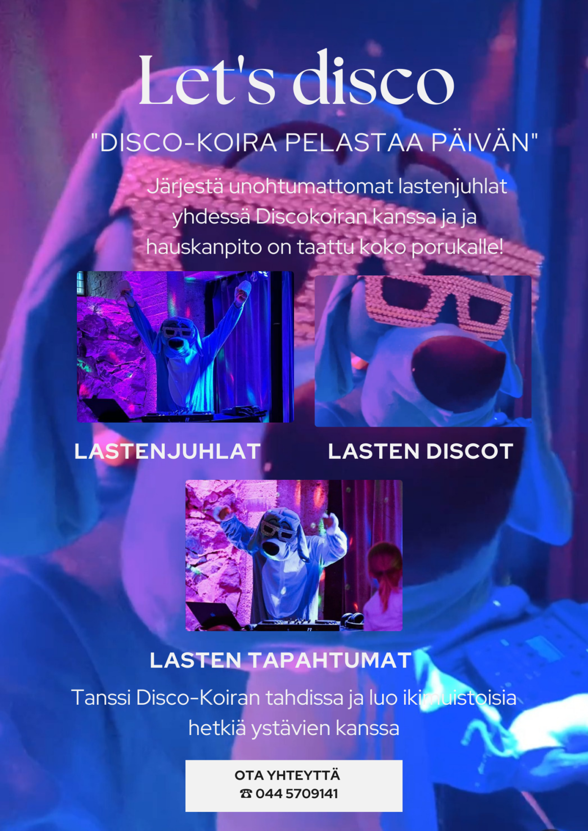 OJES Tilat lastenjuhlat Discokoira