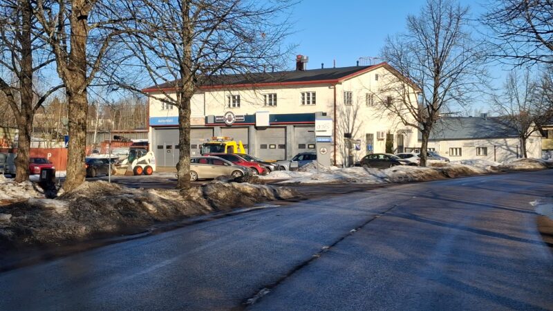 O'JES Tilat rakennus nykyään kuva vuodelta 2026